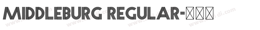 Middleburg Regular字体转换 Middleburg Regular字体转换